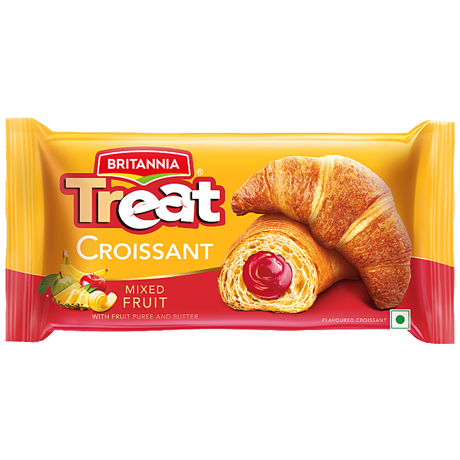 Britannia Treat Croissant - Mixed Fruit