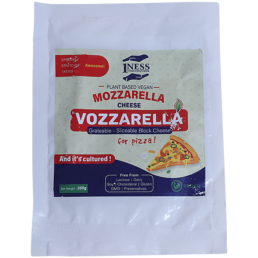 1NESS Vozzarella - Plant Based Mozzarella Cheese