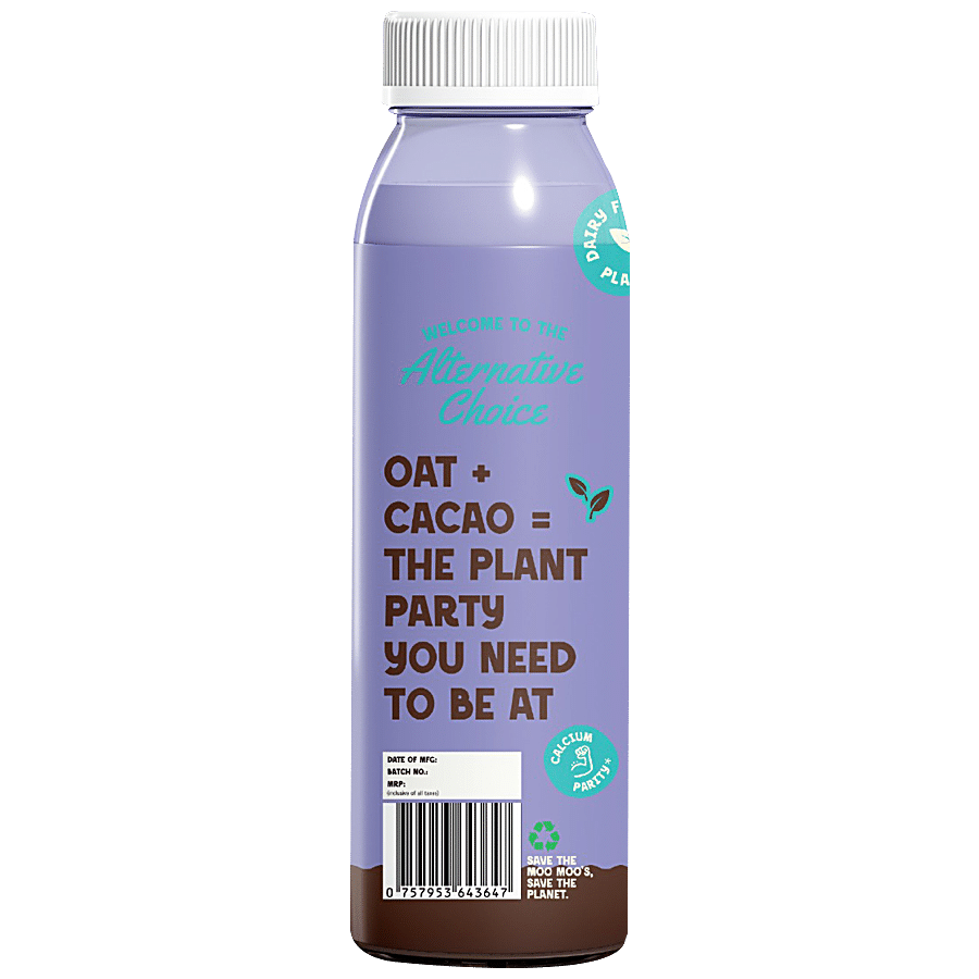 Alt Co Chocolate Oat Drink - Rich Taste