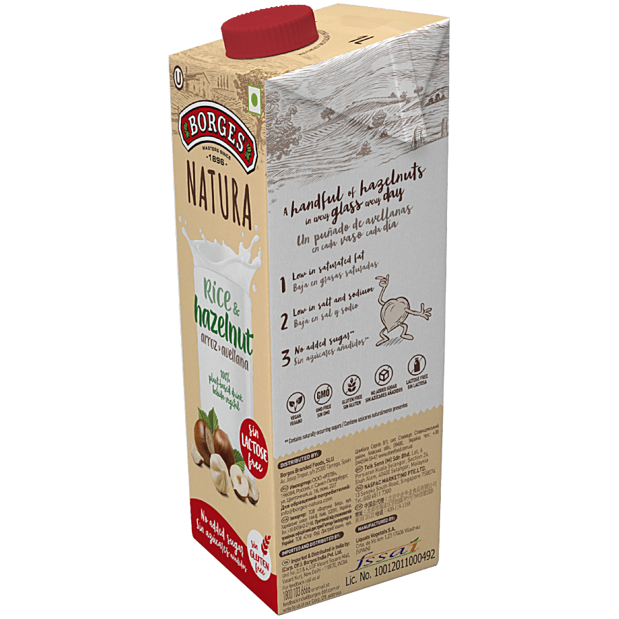 BORGES Natura Rice & Hazelnut Drink