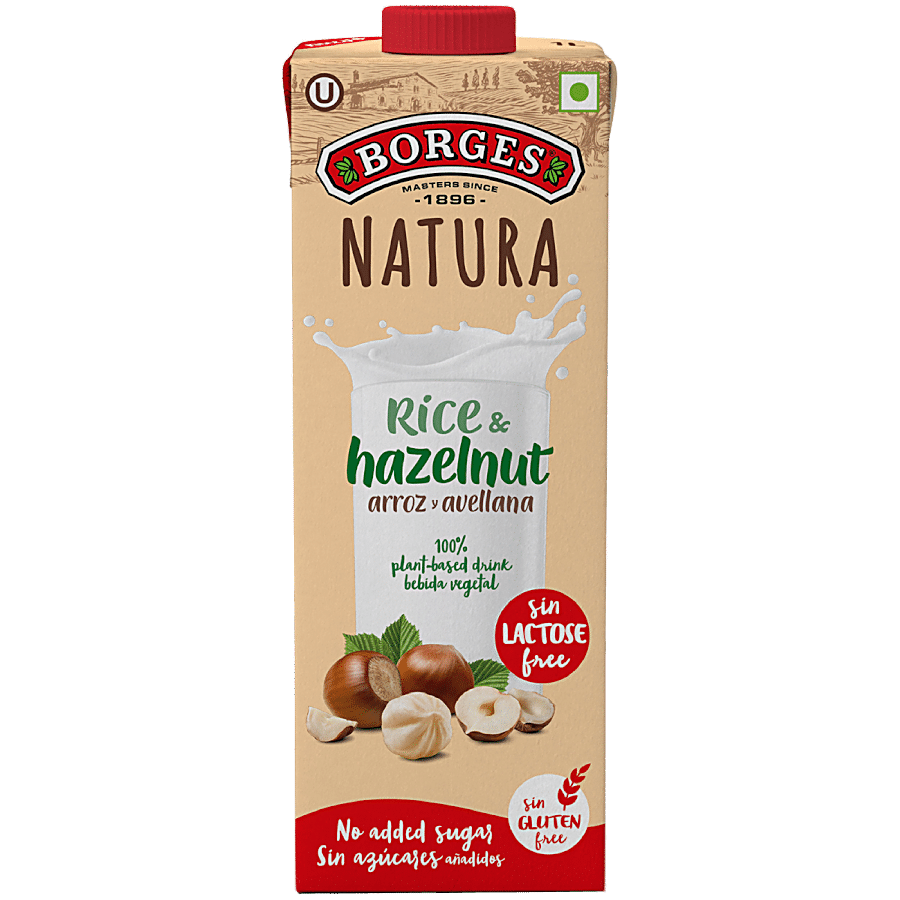 BORGES Natura Rice & Hazelnut Drink