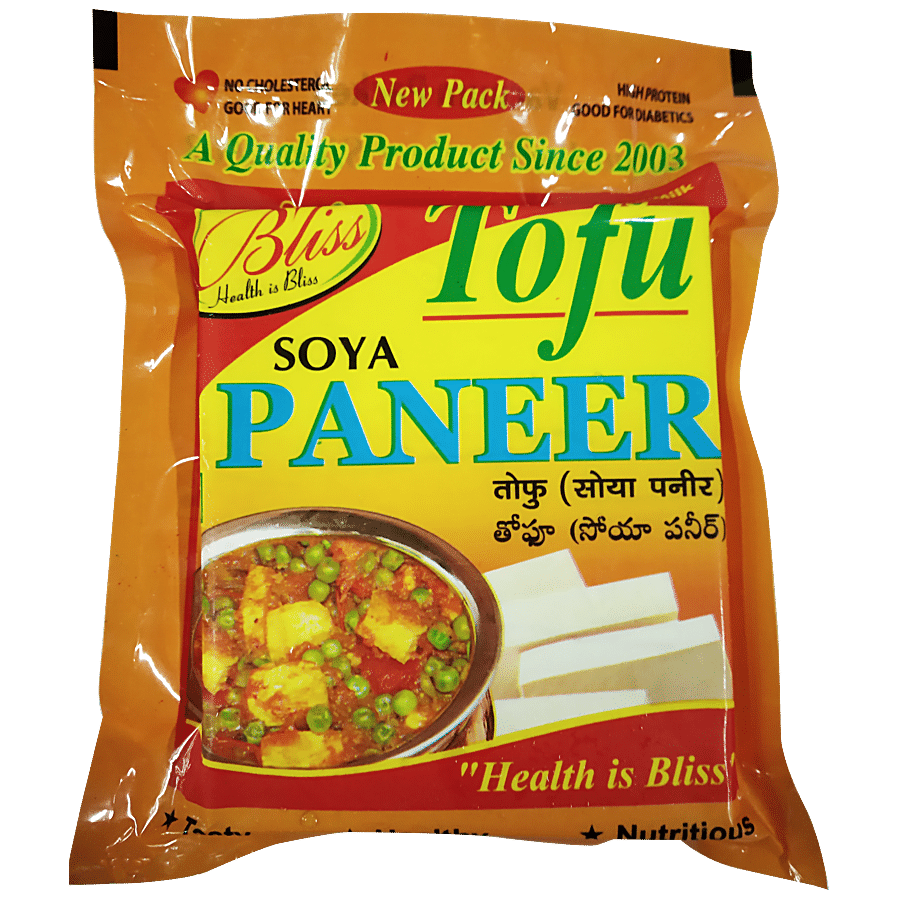 Bliss  Tofu Soya Paneer - Rich In Calcium