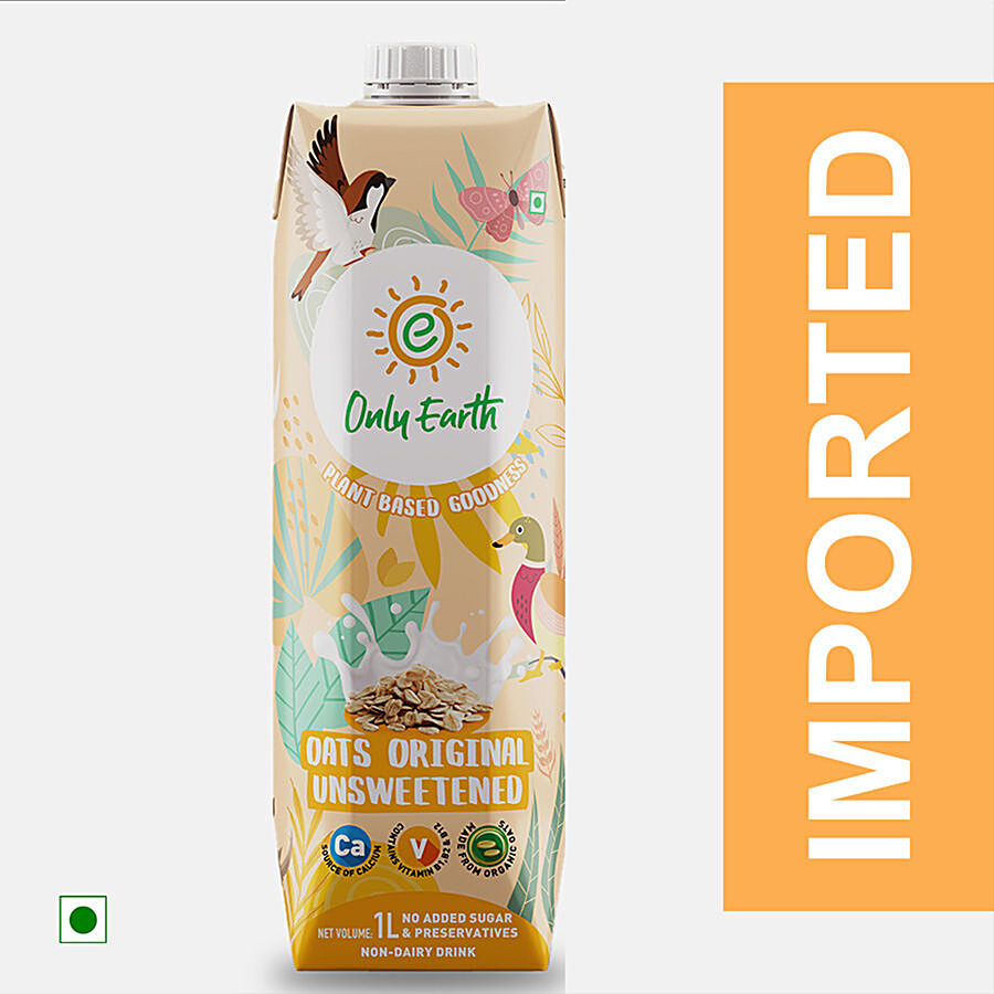 Only Earth Plant Based Oats Original Drink - Unsweetened