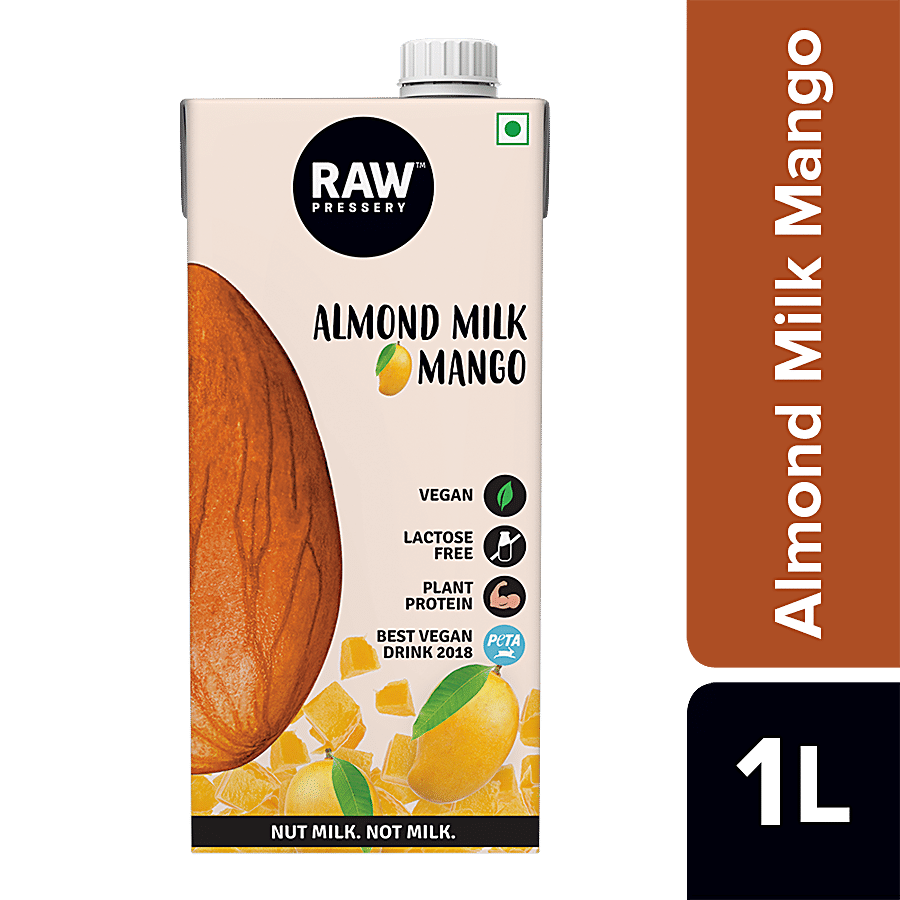 Raw Pressery Almond Milk - Mango