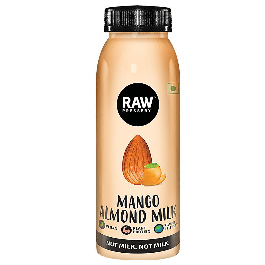 Raw Pressery Mango Almond Milk -  Lactose Free