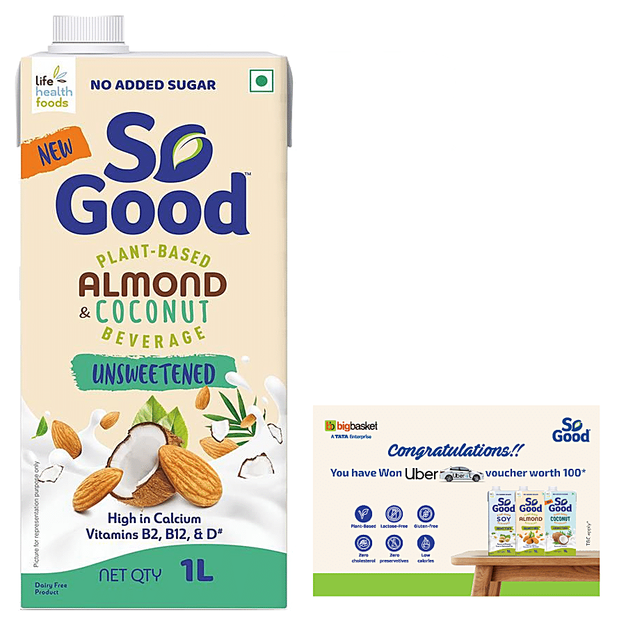 So Good Almond Coconut Milk-Unsweetened