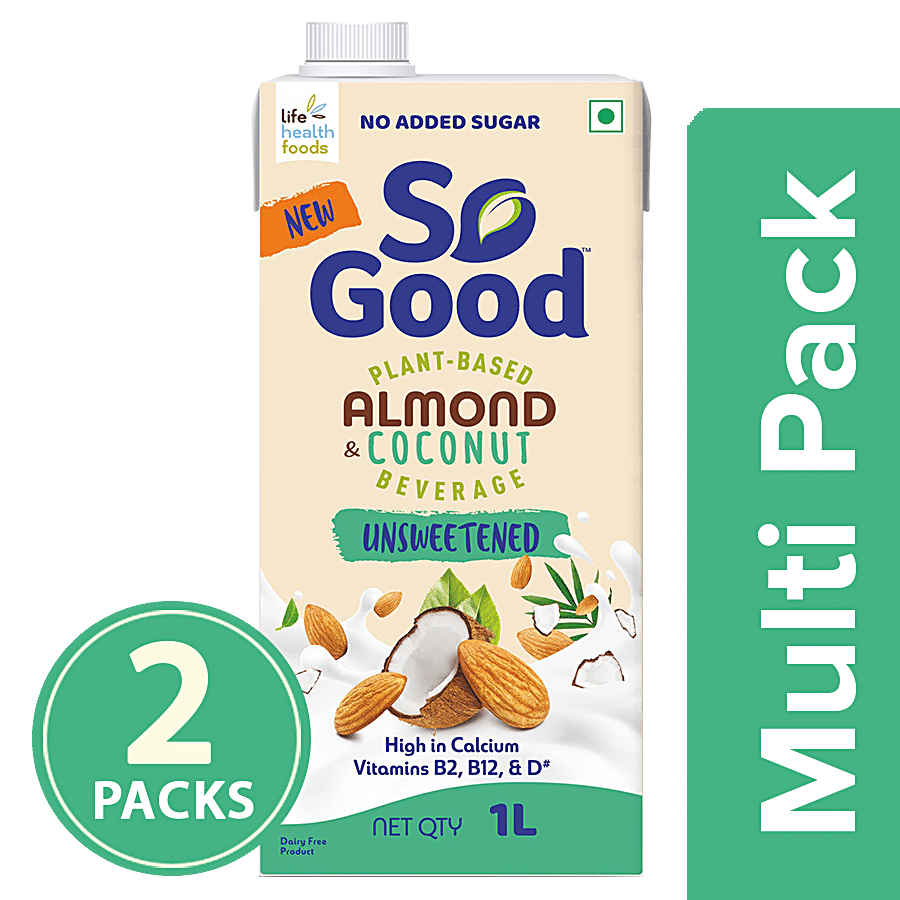 So Good Plant-Based Almond & Coconut Beverage - Unsweetened