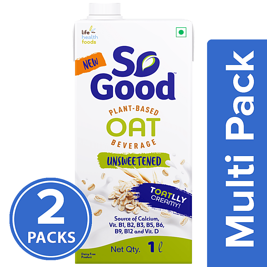 So Good Plant-Based Oat Beverage - Unsweetened