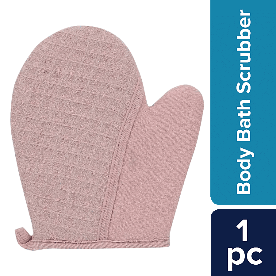 BB Home Body Bath Glove Scrubber - Pink