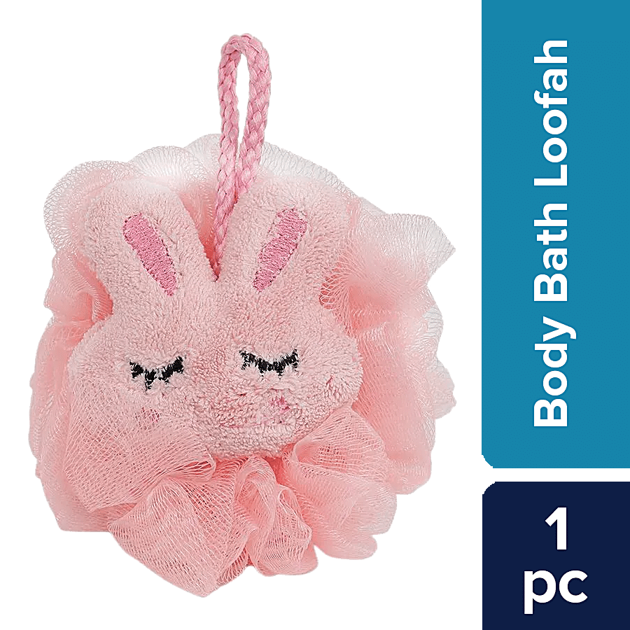 BB Home Body Bath Loofah Scrubber -  Hangable