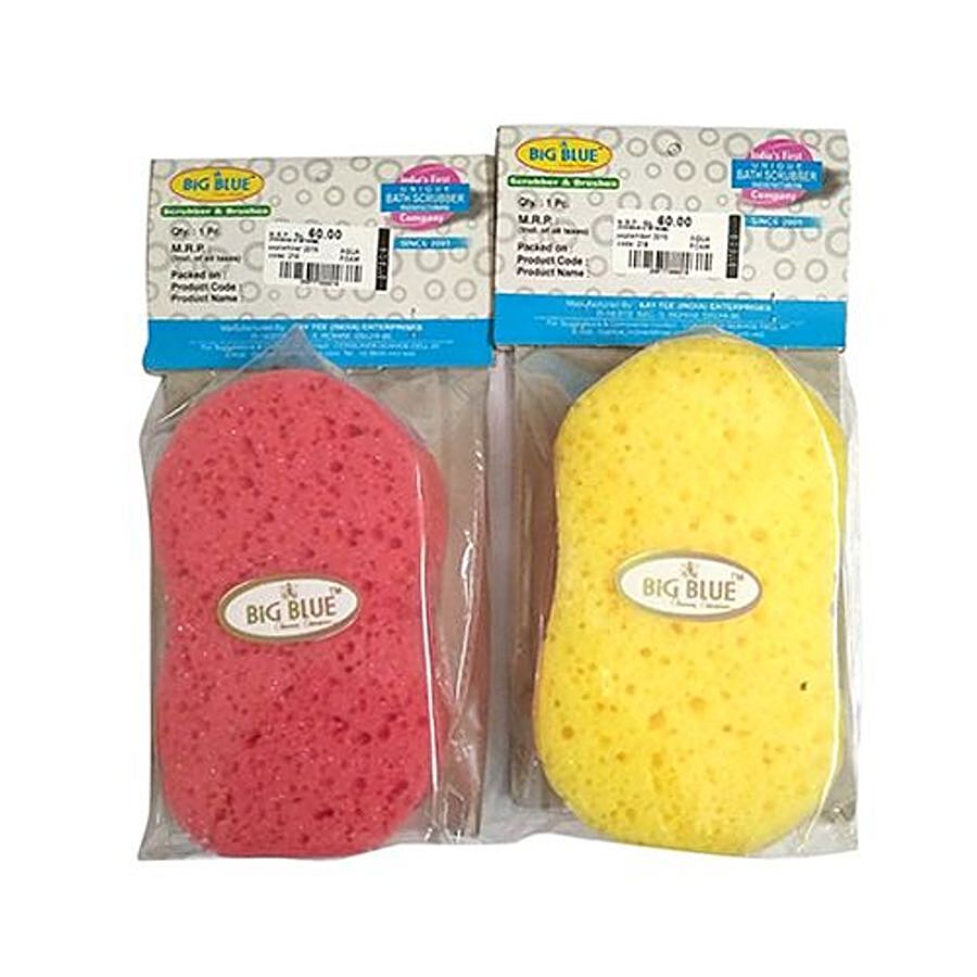 Big Blue Aqua Bath Sponge