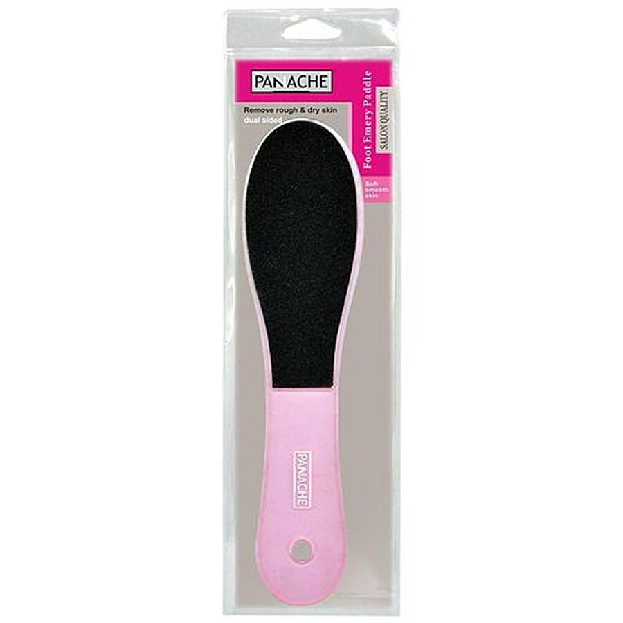 Panache Foot Emery Paddle - Transparent Pink