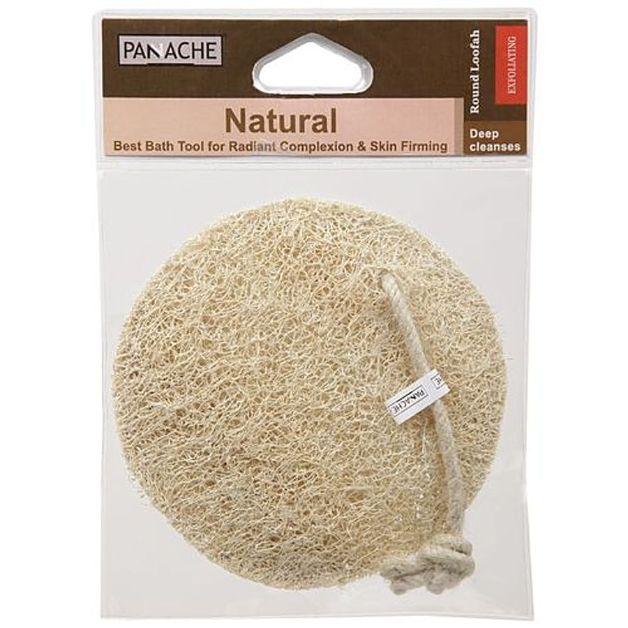 Panache Natural Round Loofah - Colour May Vary