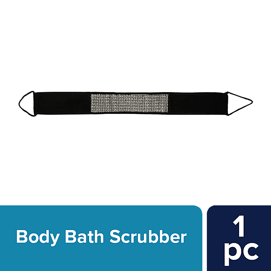 bb home Body Back/ Neck/ Feet Scrubber - Black