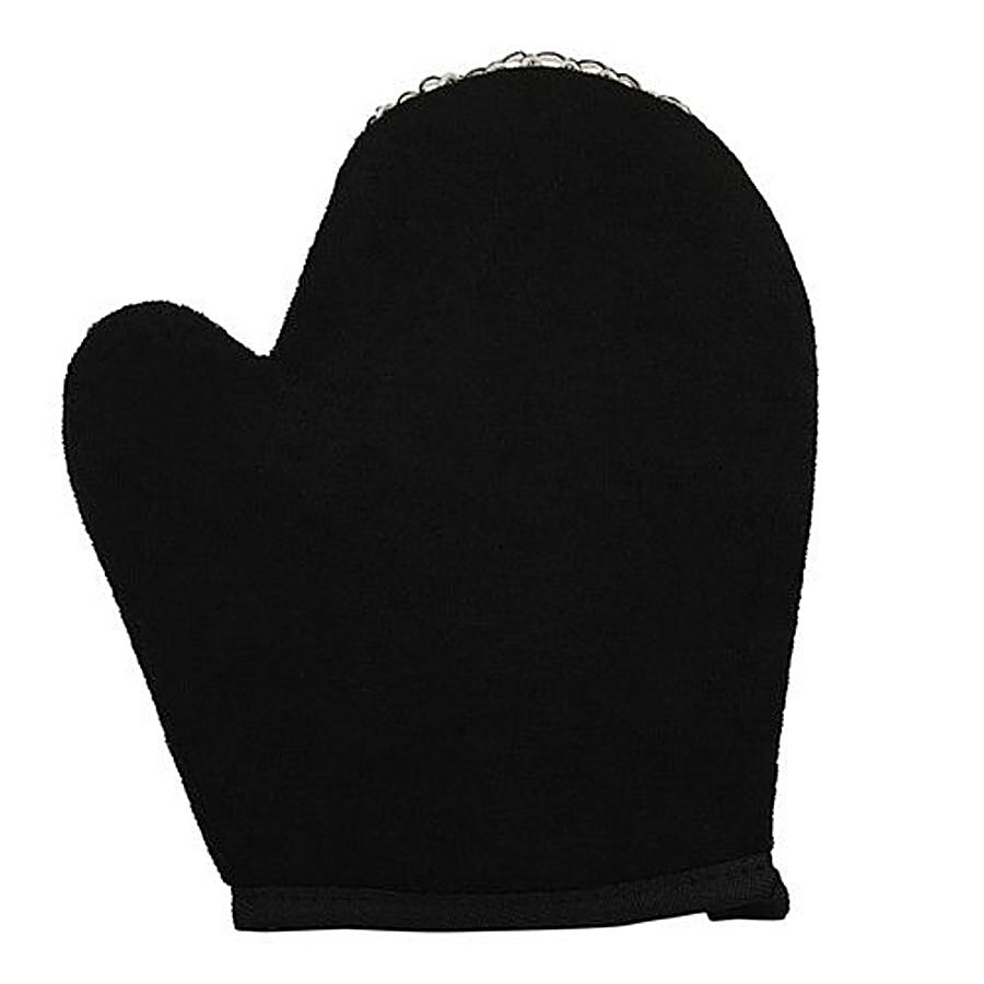 bb home Body Bath Glove Scrubber - Black