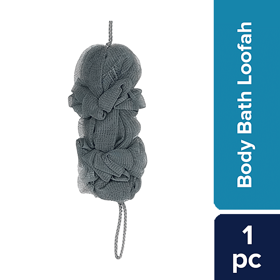 bb home Body Bath Loofah Scrubber - Double Loop Hangable