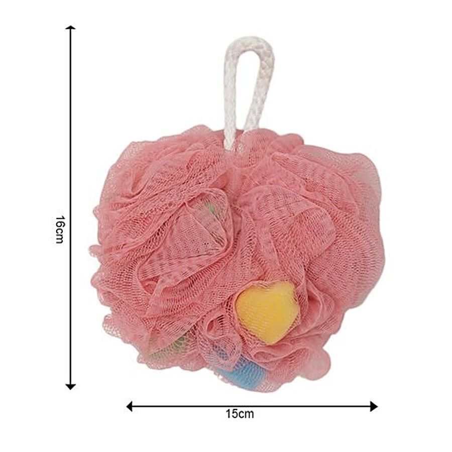 bb home Body Bath Loofah Scrubber- Hangable