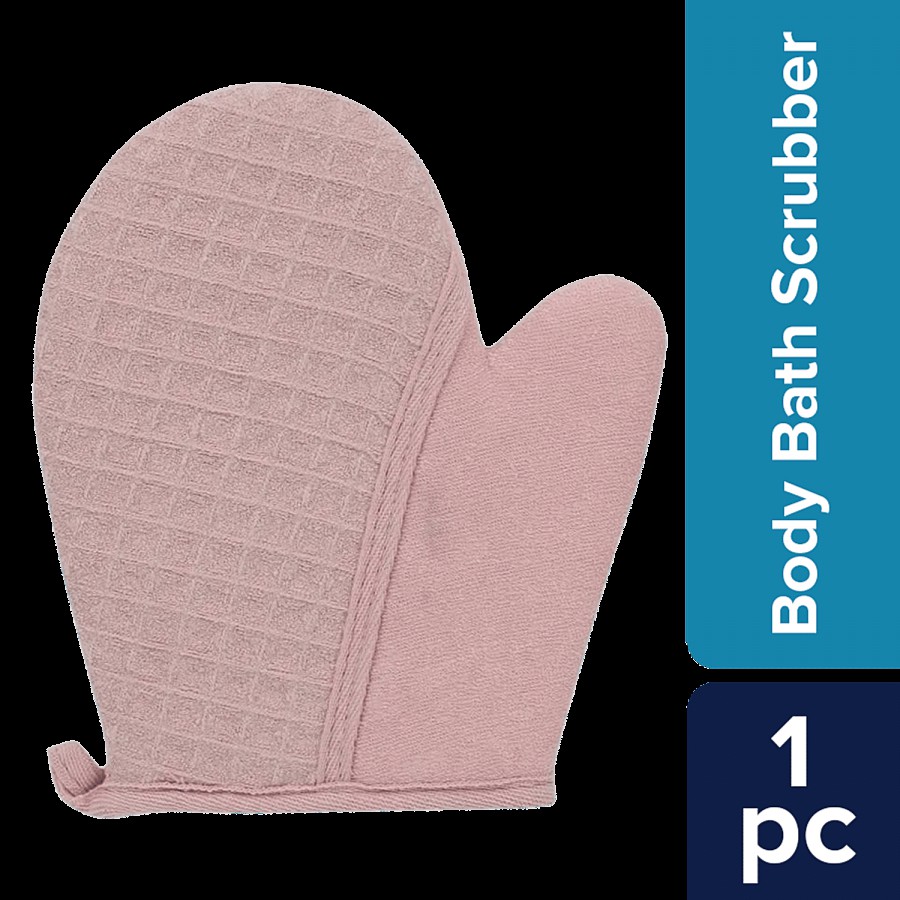 bb home Body Bath Glove Scrubber - Pink