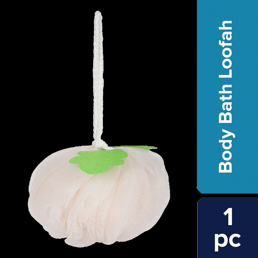 bb home Body Bath Loofah Scrubber - Dual Side