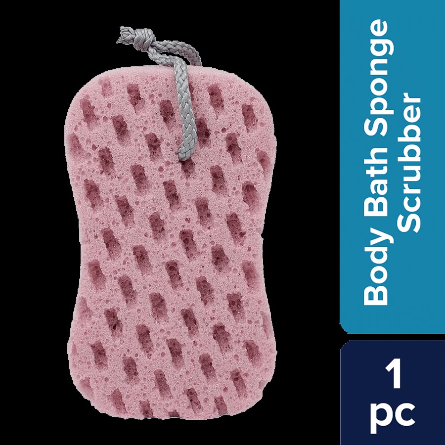 bb home Body Bath Sponge Scrubber - Dual Side