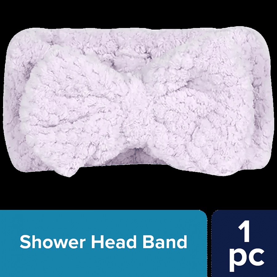 bb home Spa Bath Shower Face Head/Hair Band - Bow