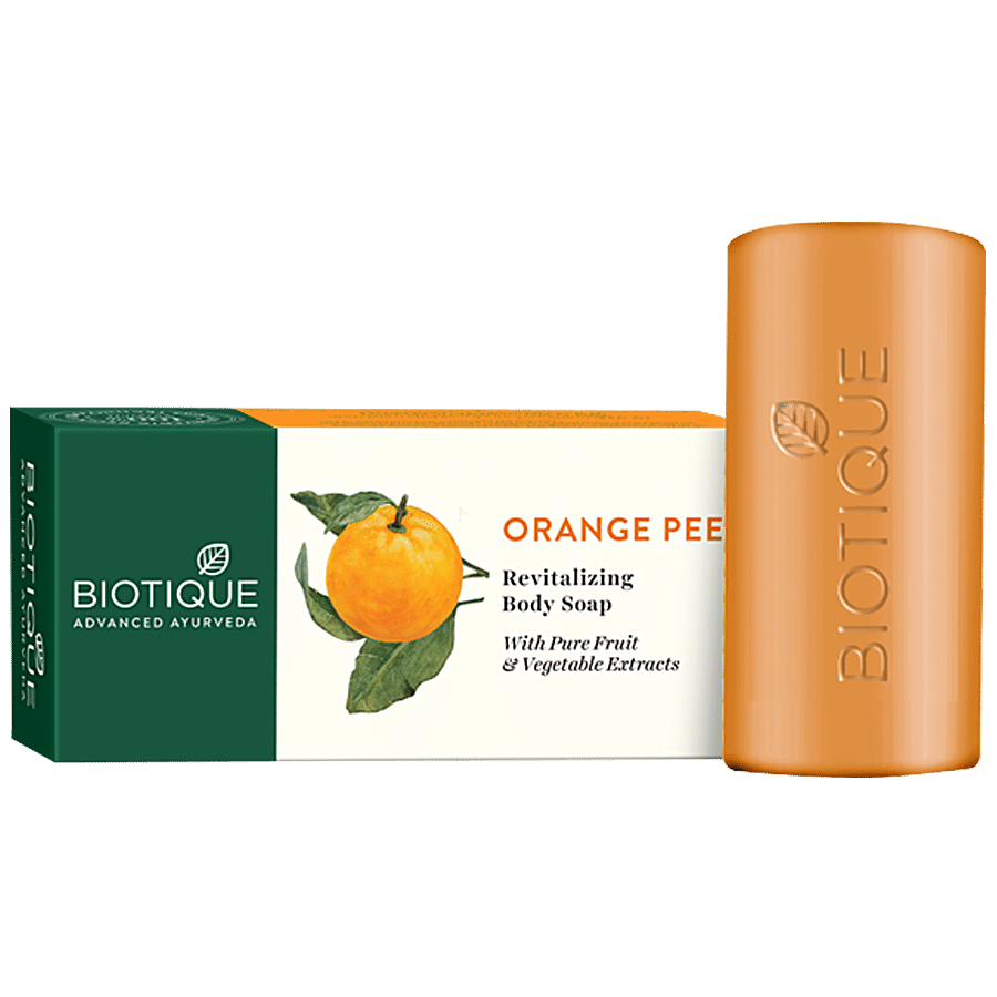 BIOTIQUE Renewing Bathing Bar - Orange Peel