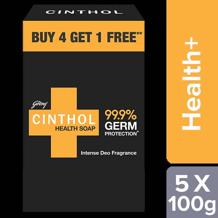 Cinthol Health Soap Intense Deo Fragrance