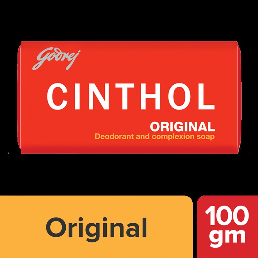 Cinthol Original Deodorant & Complexion Soap