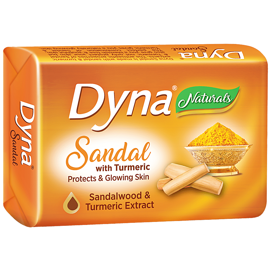 DYNA Naturals Sandal Soap - With Turmeric