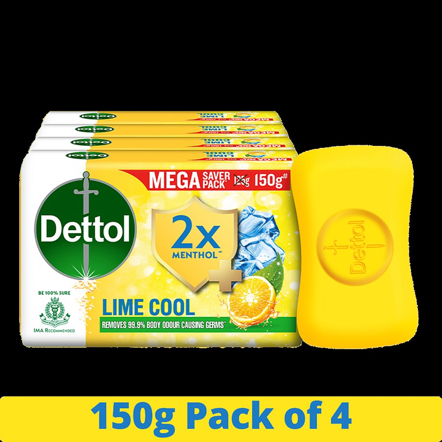 Dettol Lime Cool Bathing Soap Bar