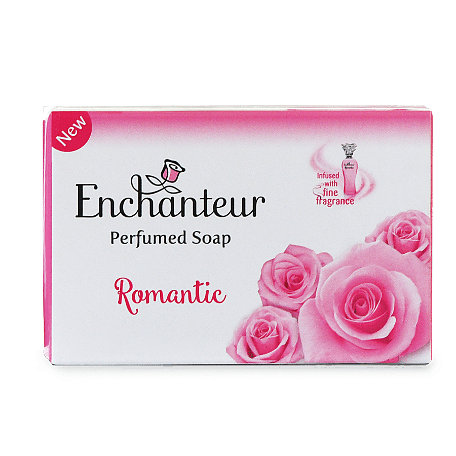 Enchanteur Romantic Perfumed Bar Soap for Women