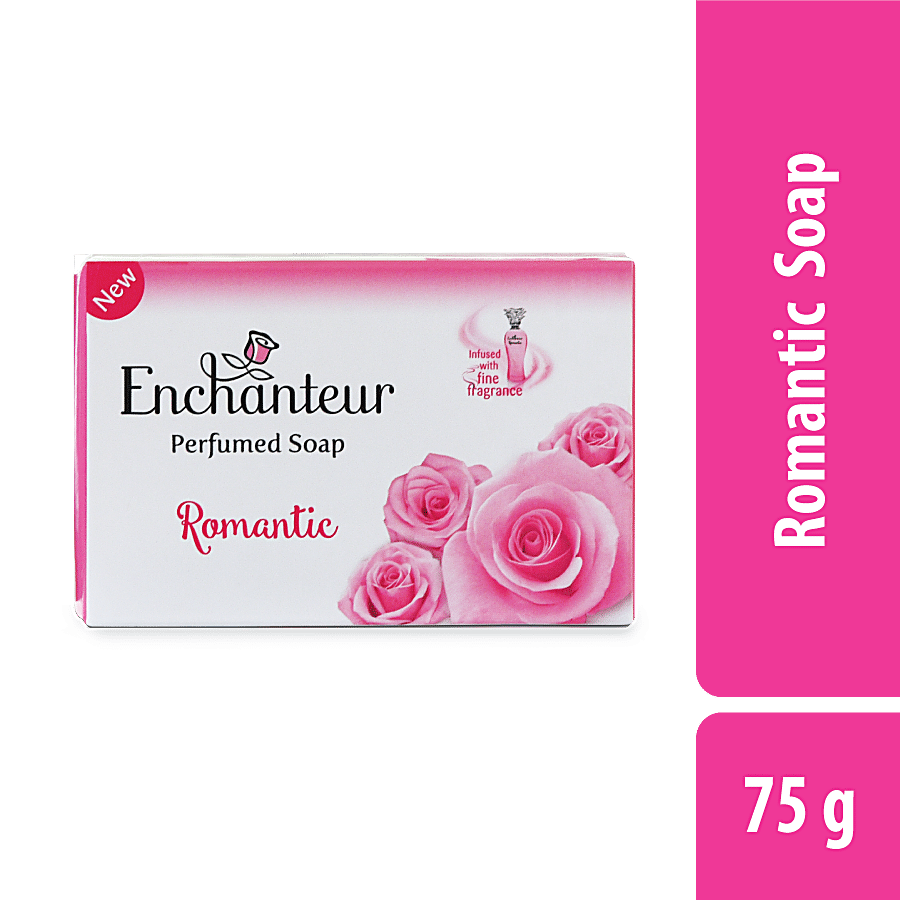 Enchanteur Romantic Perfumed Bar Soap for Women