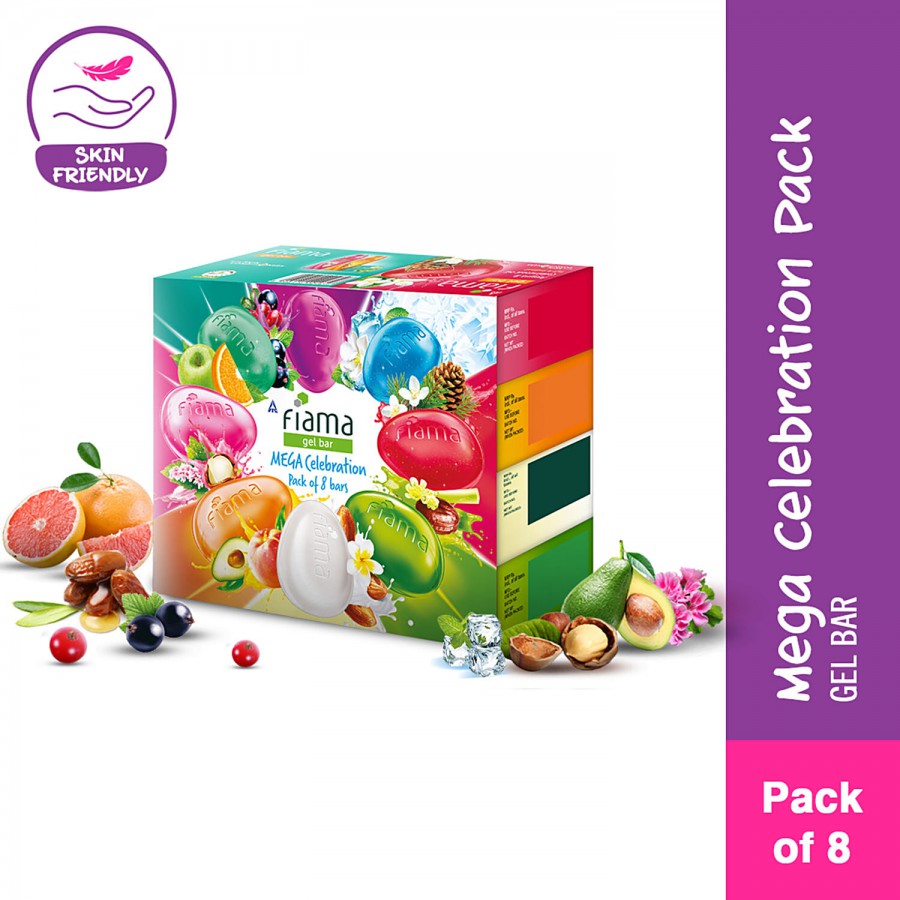 Fiama Gel Bathing Bar - Mega Celebration Pack