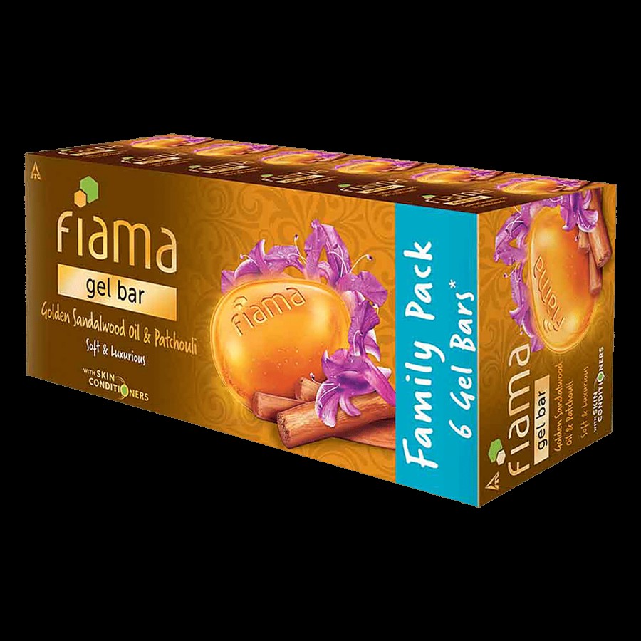 Fiama Golden Sandalwood Oil & Patchouli Gel Bar