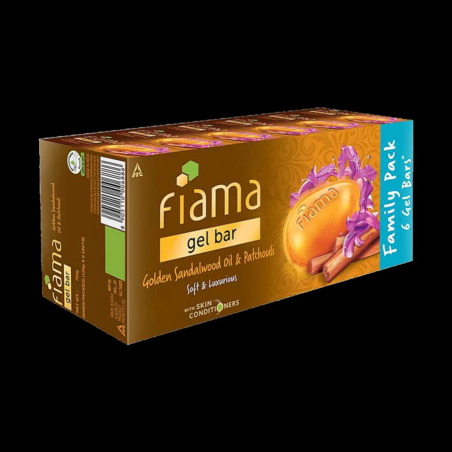 Fiama Golden Sandalwood Oil & Patchouli Gel Bar