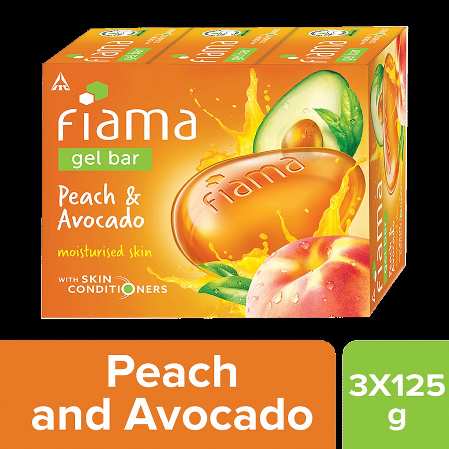 Fiama Peach & Avocado Gel Bar