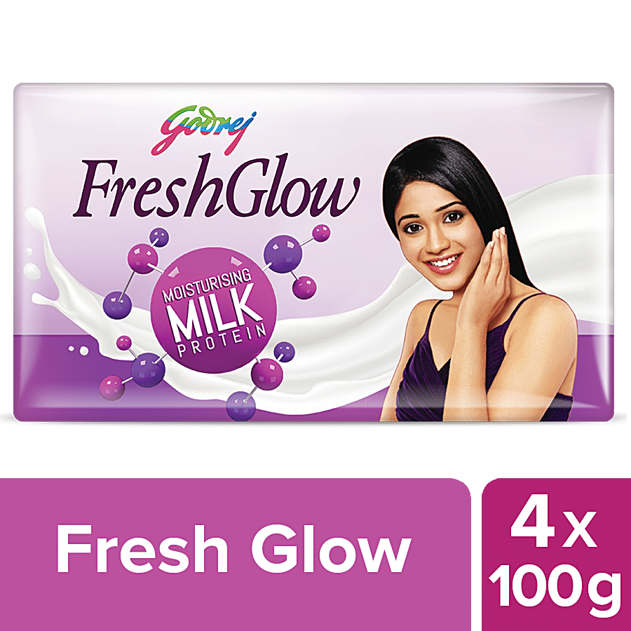 Godrej Fair Glow Fairness + Proteins Bathing Soap