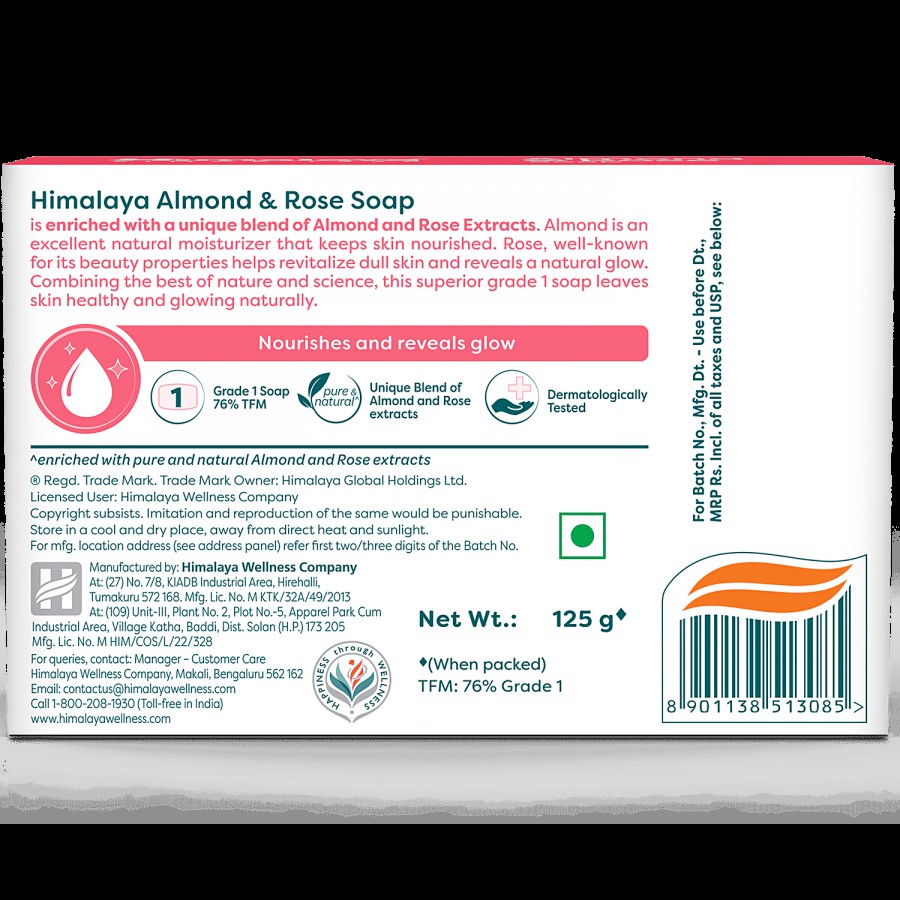 Himalaya Almond & Rose Soap