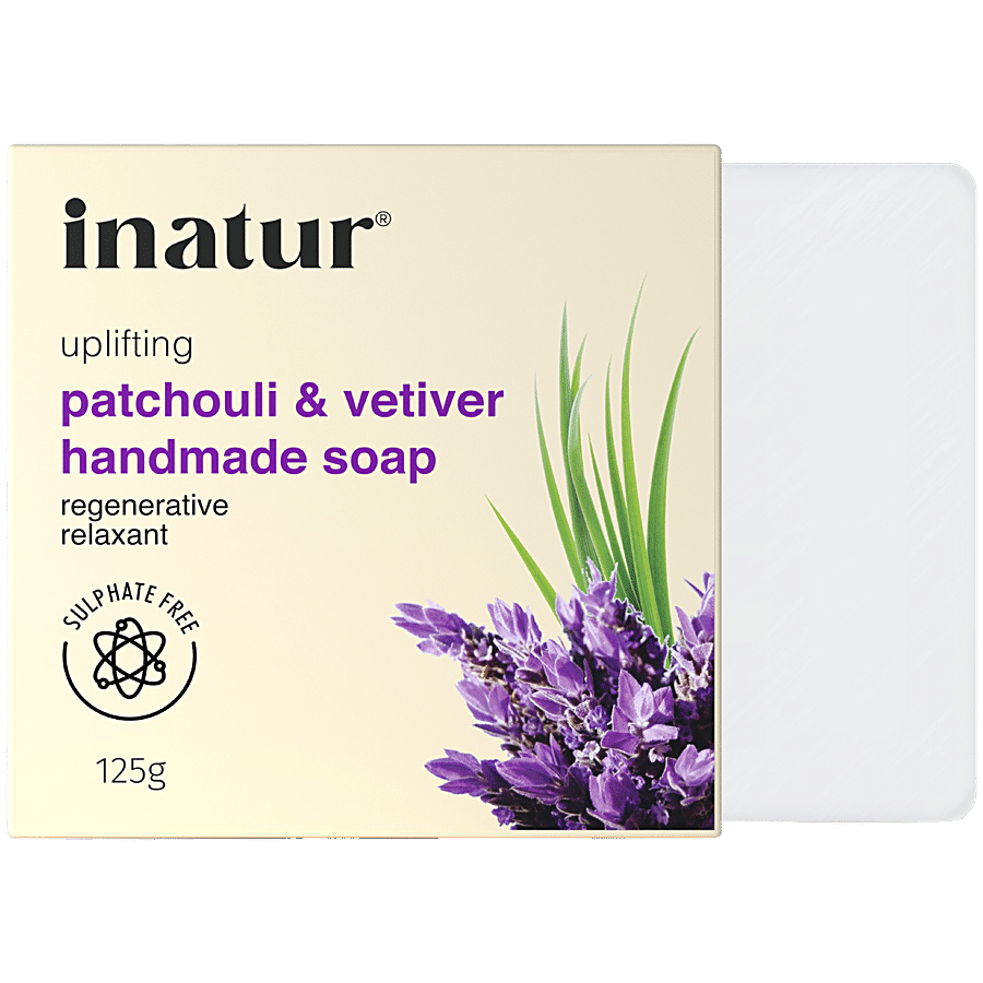 INATUR  Patchouli & Vetiver Luxury Soap