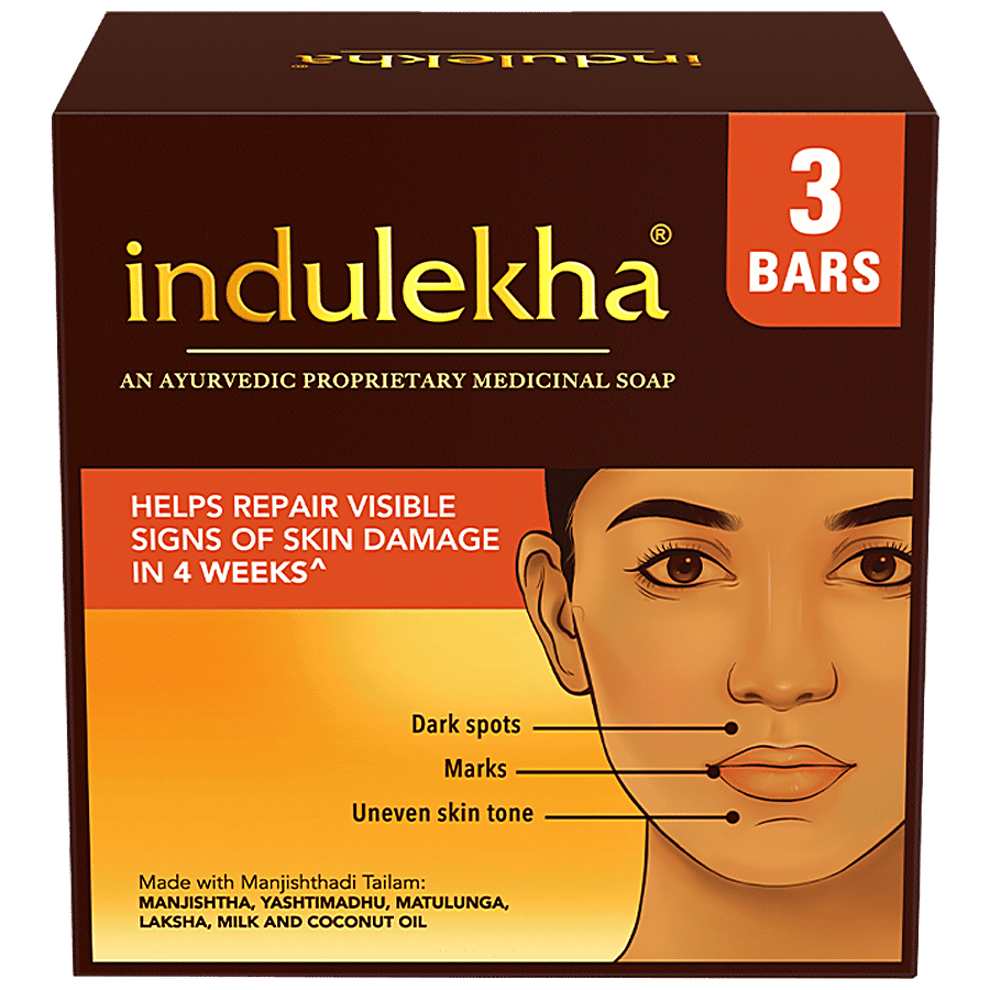 Indulekha Ayurvedic Proprietary Medicine Soap - For Dark Spots & Marks