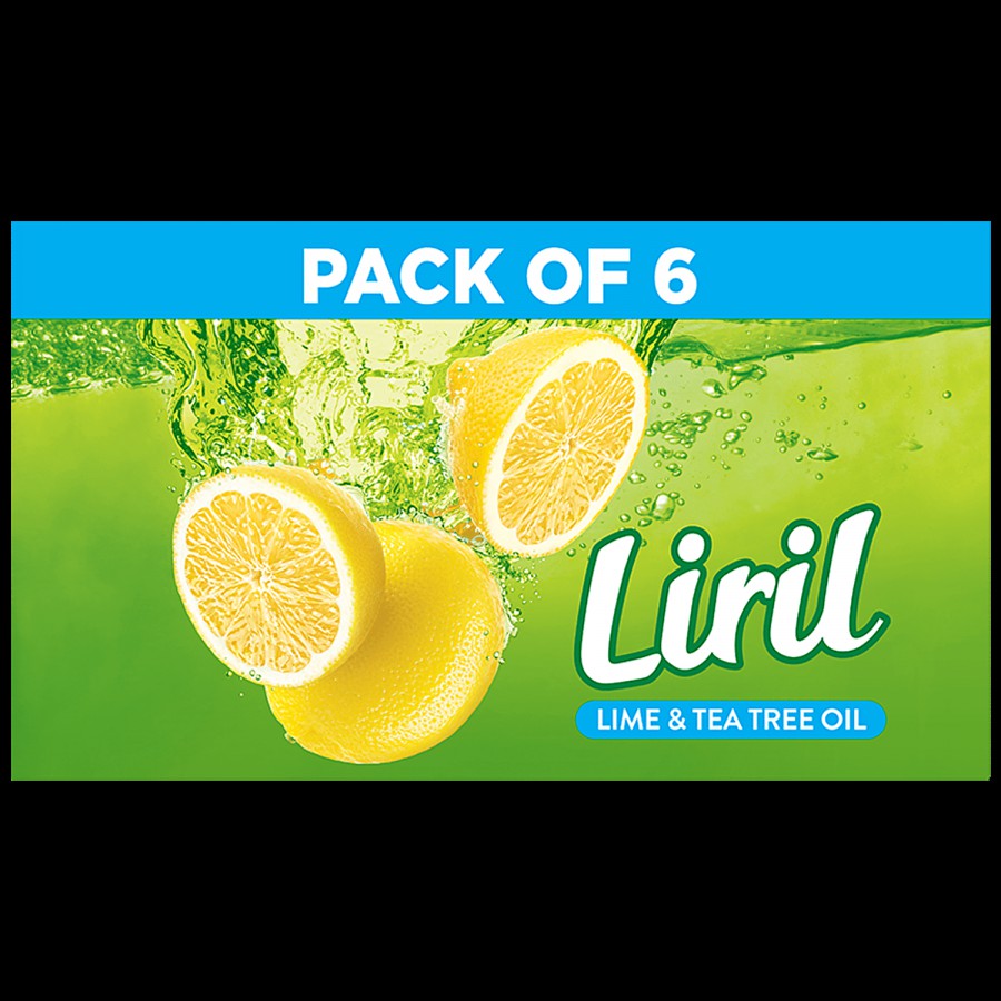 Liril Lemon & Tea Tree Oil Soap