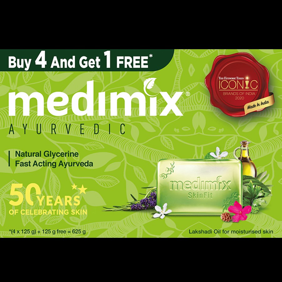 Medimix Natural Glycerine Ayurvedic Bathing Bar