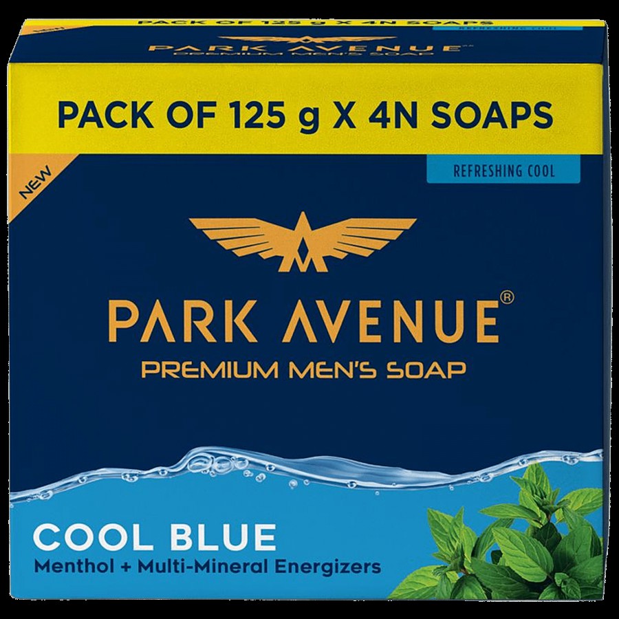 Park Avenue Premium Men's Soap - Cool Blue