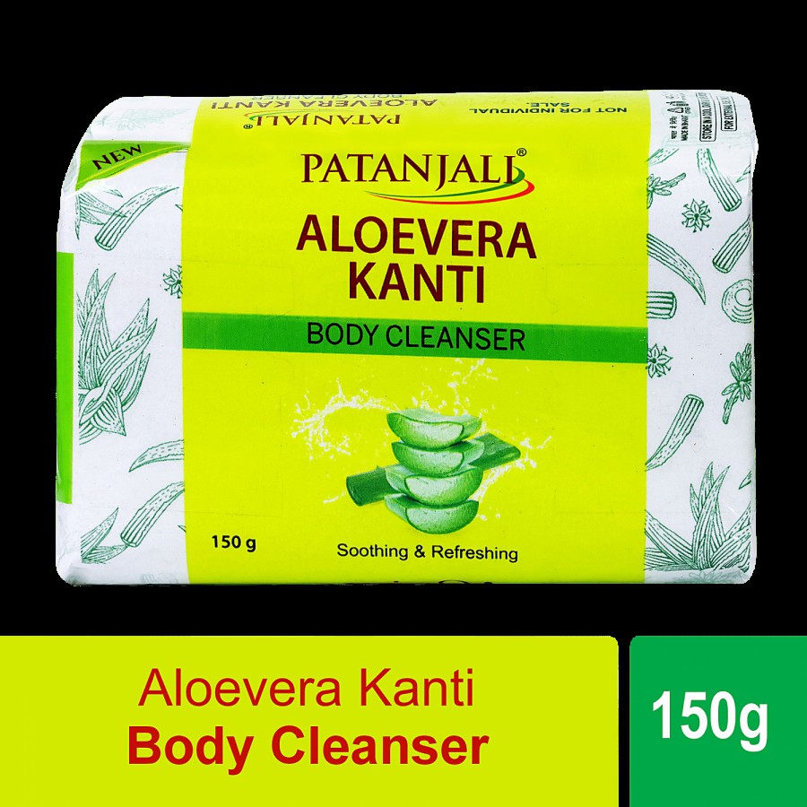 Patanjali Aloe Vera Kanti Body Cleanser