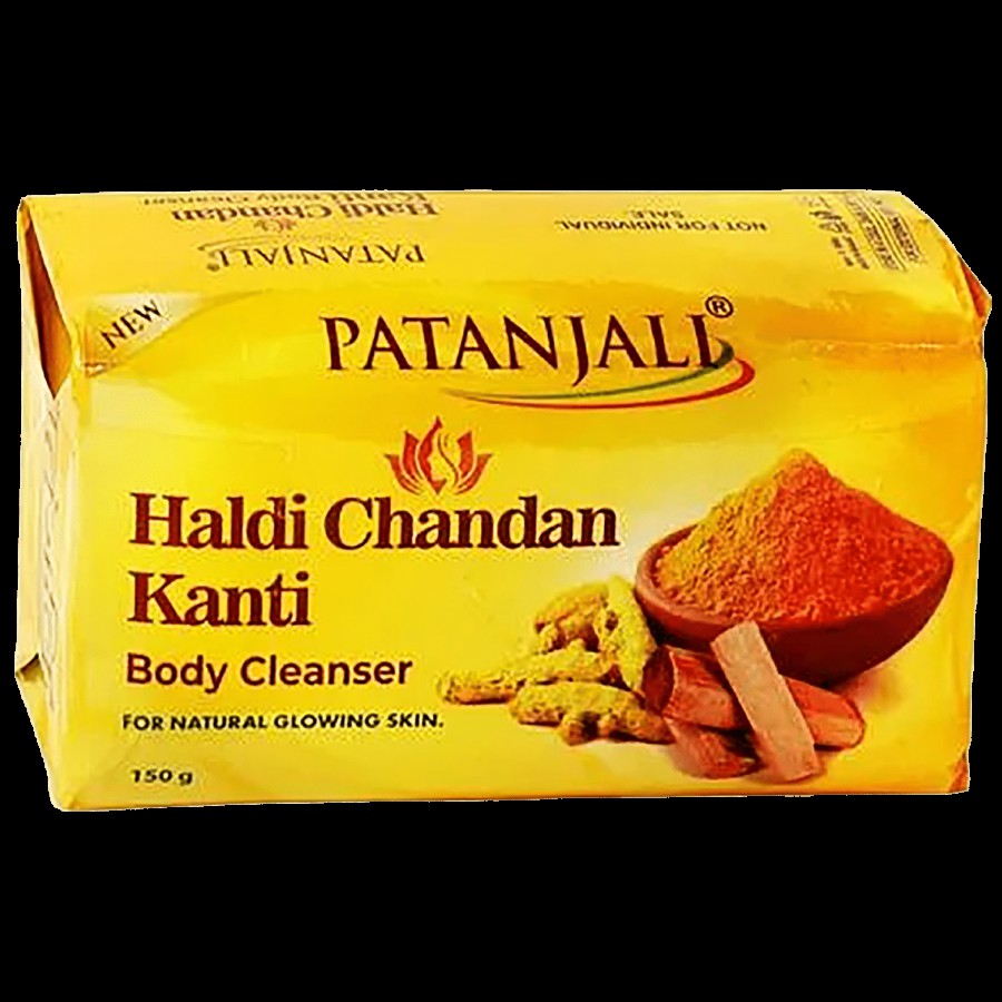 Patanjali Body Cleanser - Haldi Chandan Kanti