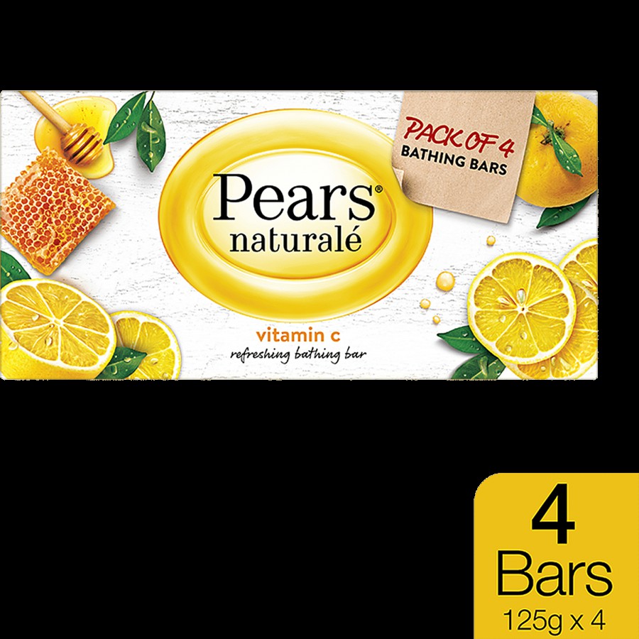 Pears Naturale Vitamin C Refreshing Bathing Bar