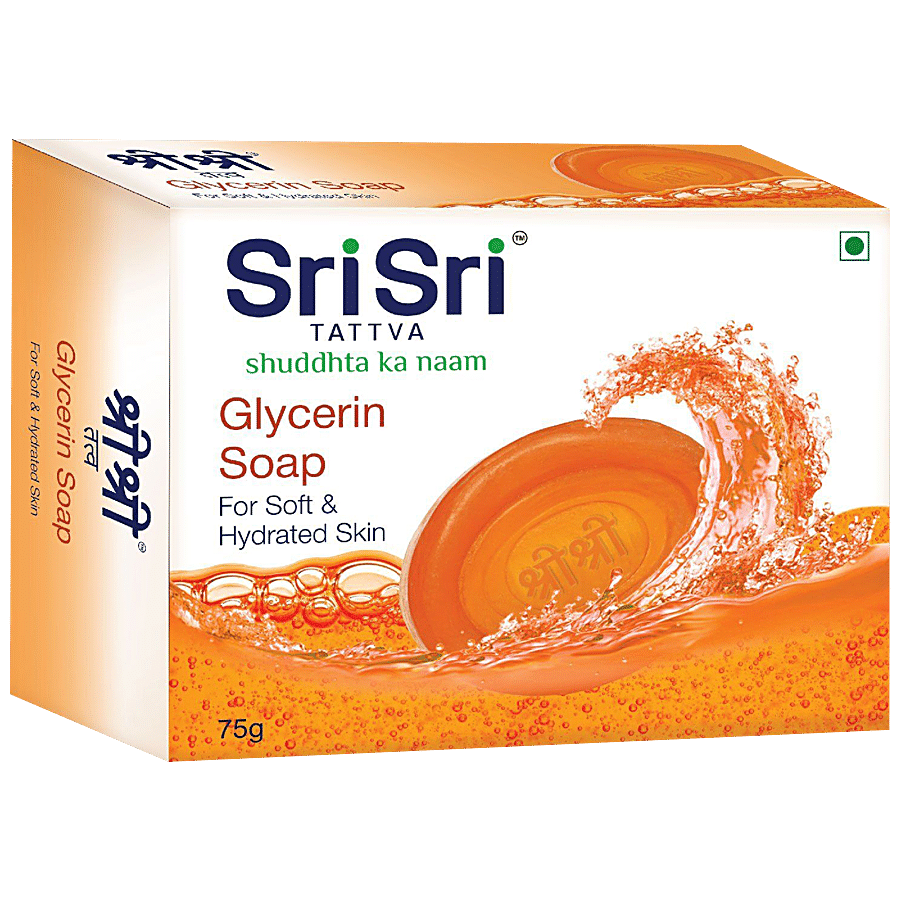 Sri Sri Tattva Sri Sri Tattva Gylcerine Soap 75 g Carton