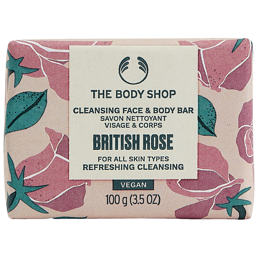 The Body Shop British Rose Soap