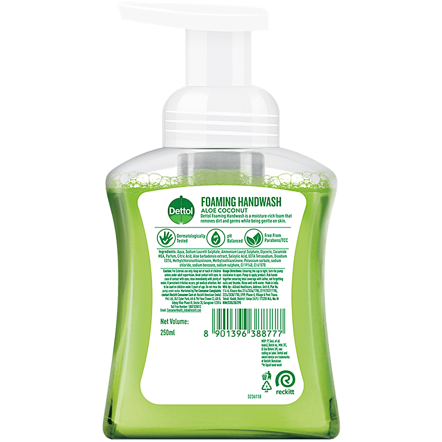 Dettol Foaming Handwash - 10x Better Germ Protection