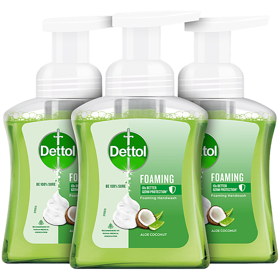 Dettol Foaming Handwash - 10x Better Germ Protection